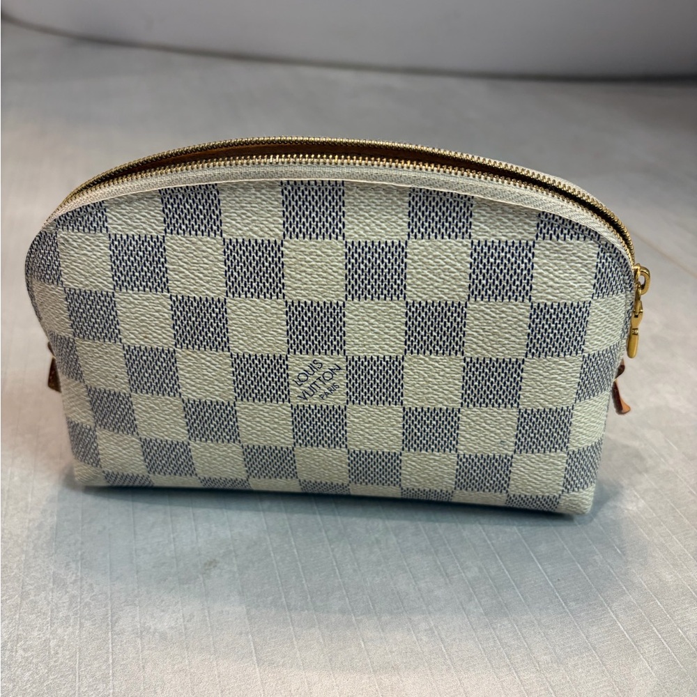 Louis Vuitton Damier Azur Cosmetic Pouch